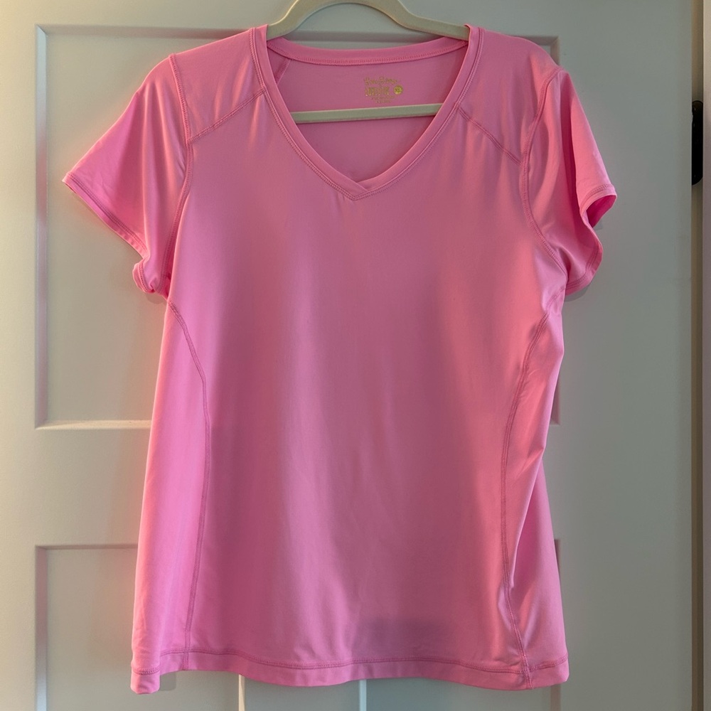 Lilly Pulitzer Luxletic pink athletic top